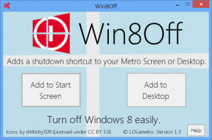 Win8OFF